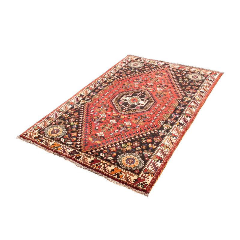 Tapis persan - Nomadic - 166 x 110 cm - rouge foncé
