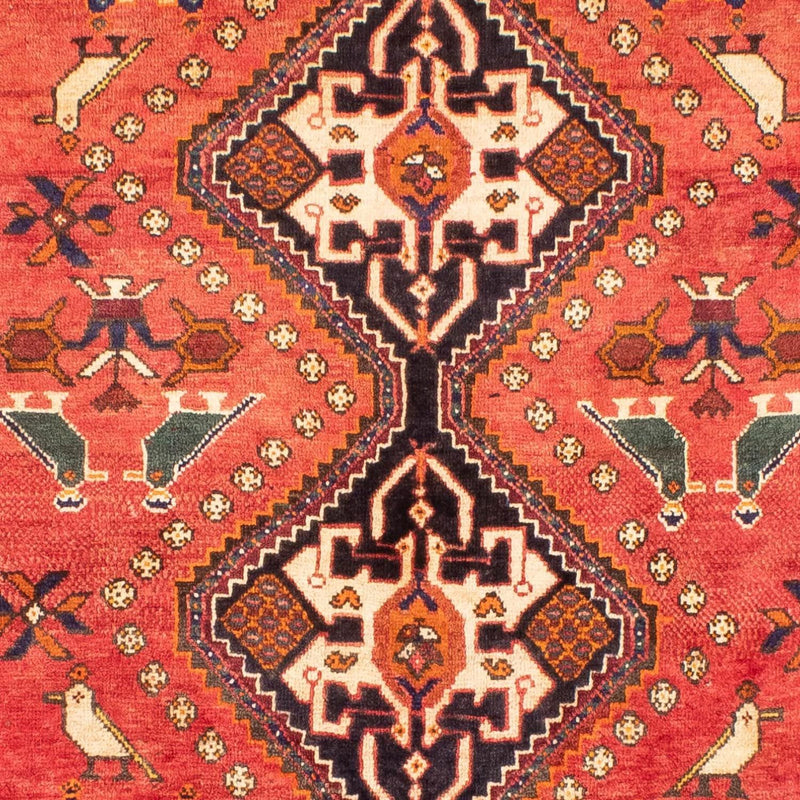 Tapis persan - Nomadic - 290 x 195 cm - rouge clair