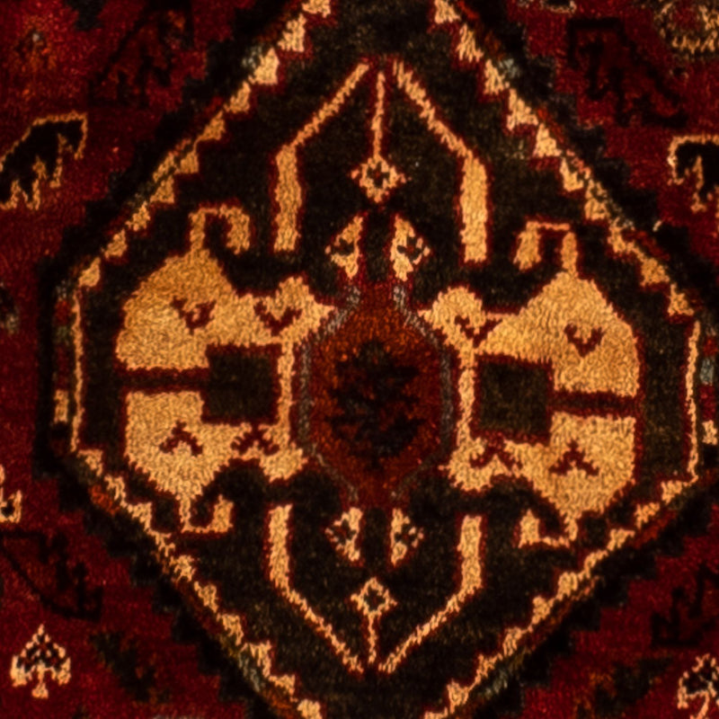 Tapis persan - Nomadic - 250 x 185 cm - rouge foncé