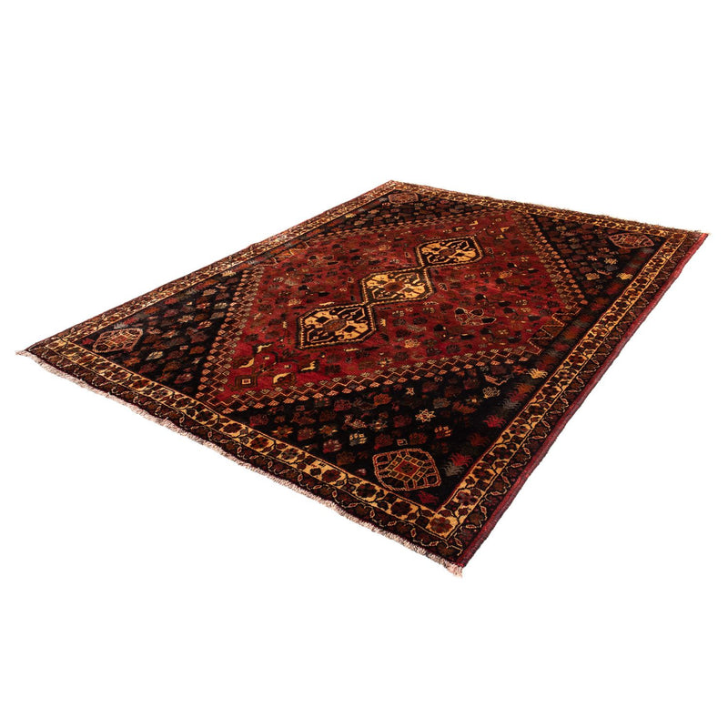 Tapis persan - Nomadic - 250 x 185 cm - rouge foncé
