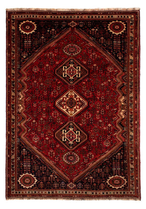 Tapis persan - Nomadic - 322 x 225 cm - rouge foncé