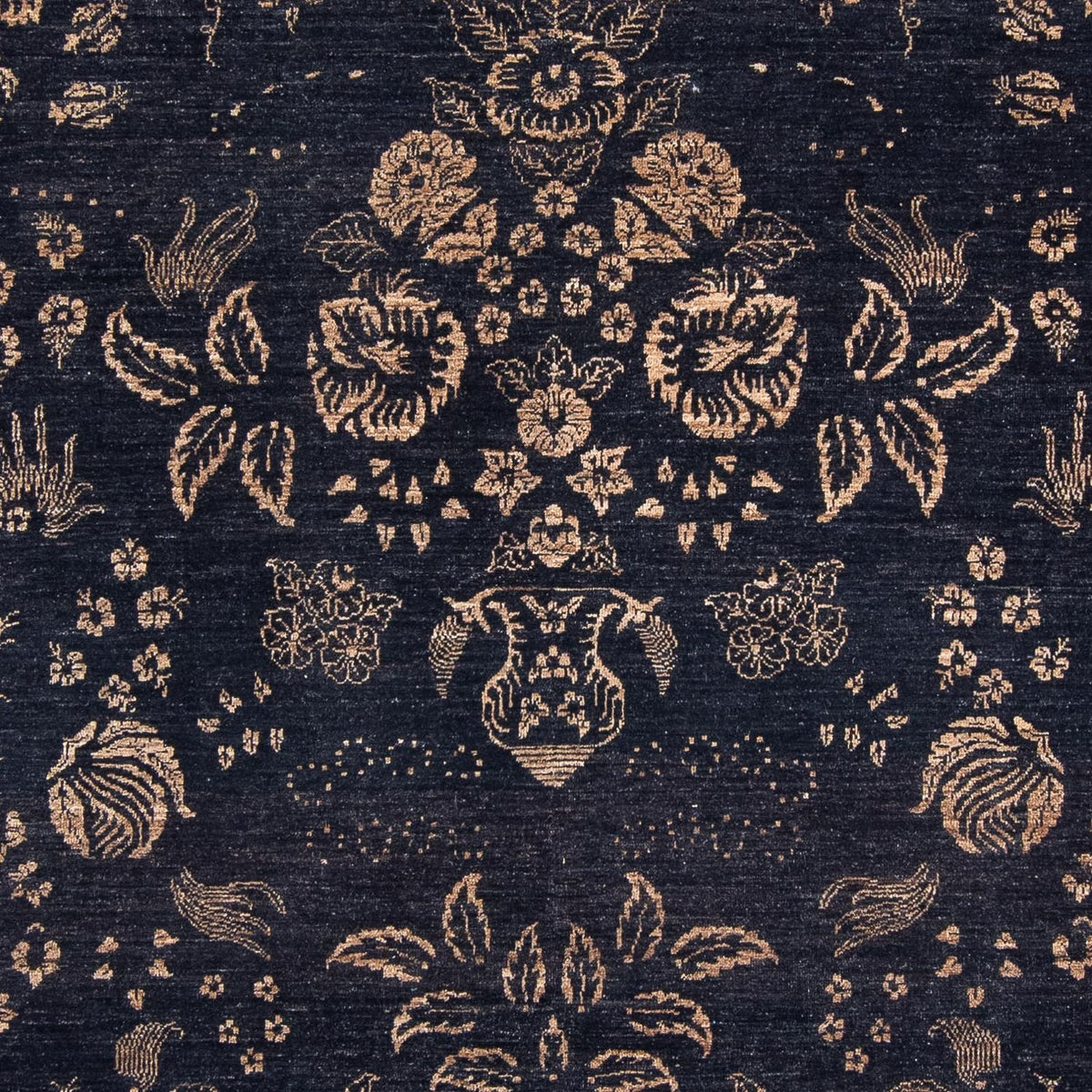 Tapis design - 308 x 248 cm - bleu foncé