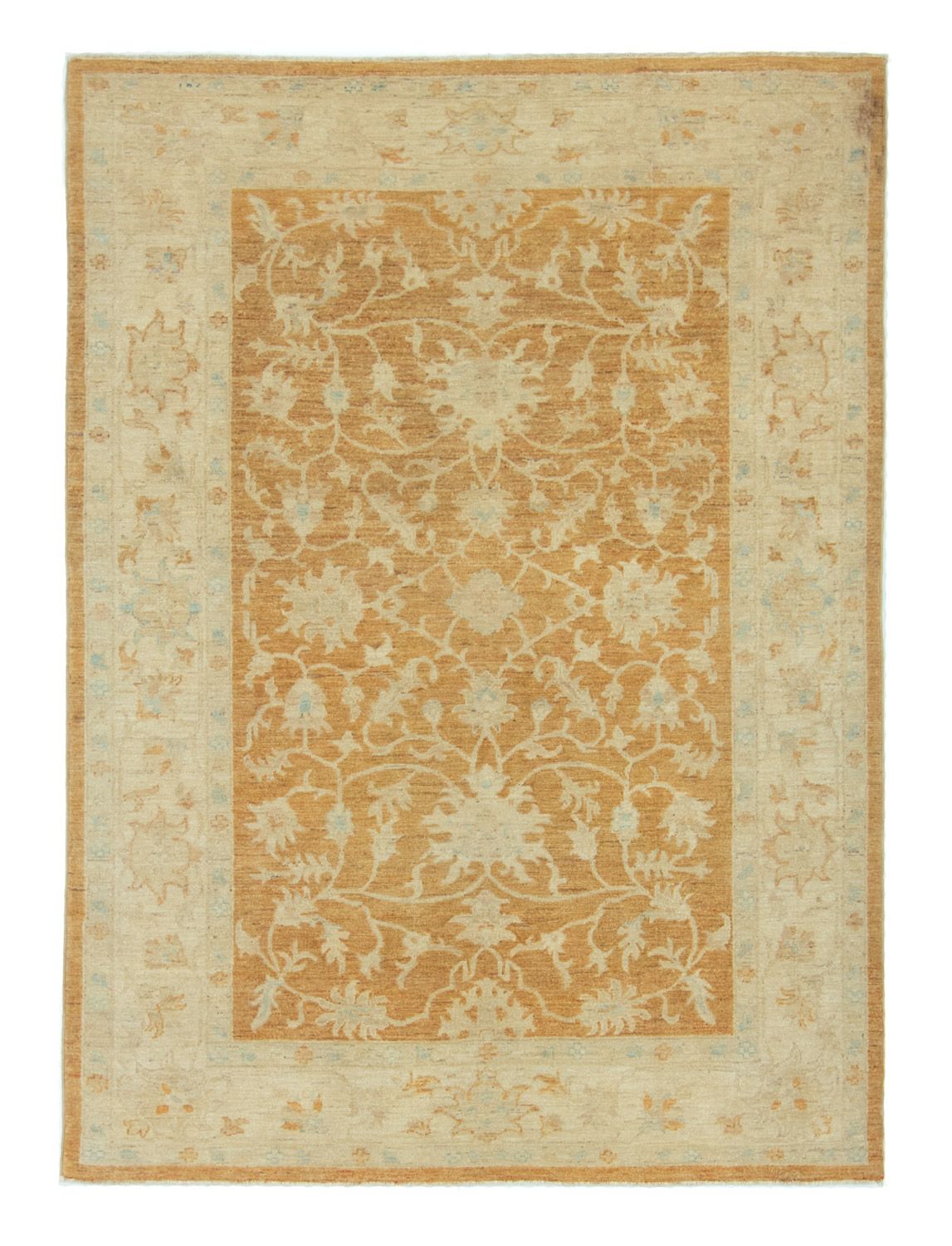 Tapis Ziegler - 198 x 143 cm - rouille