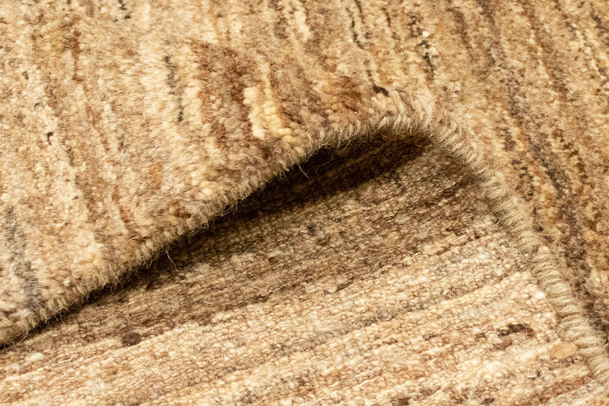 Tapis Gabbeh - Indus - 255 x 168 cm - marron clair