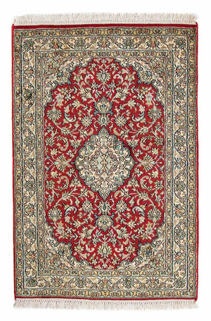 Tapis persan - Classique - 96 x 64 cm - rouge foncé