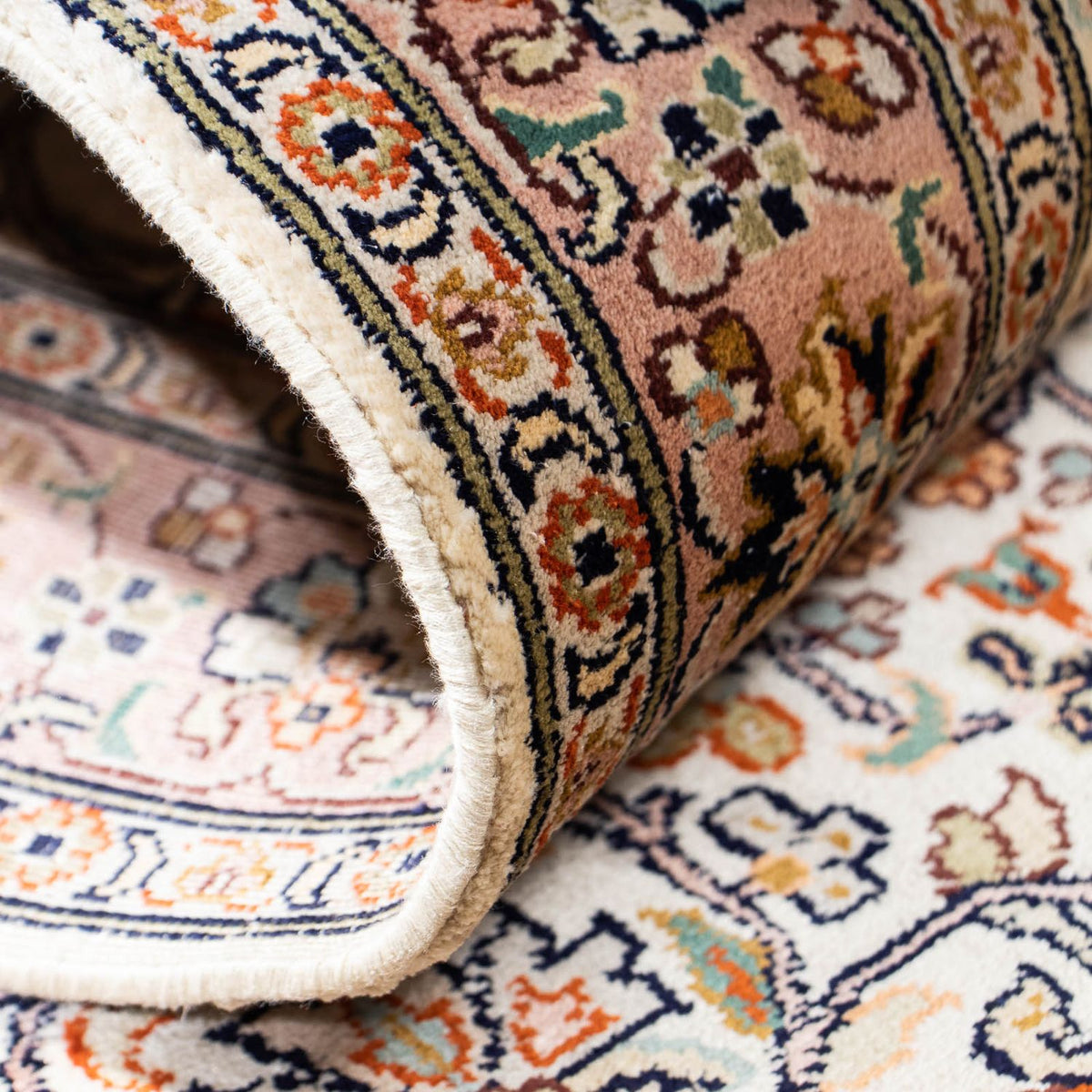 Tapis de couloir Tapis persan - Classique - 186 x 64 cm - beige