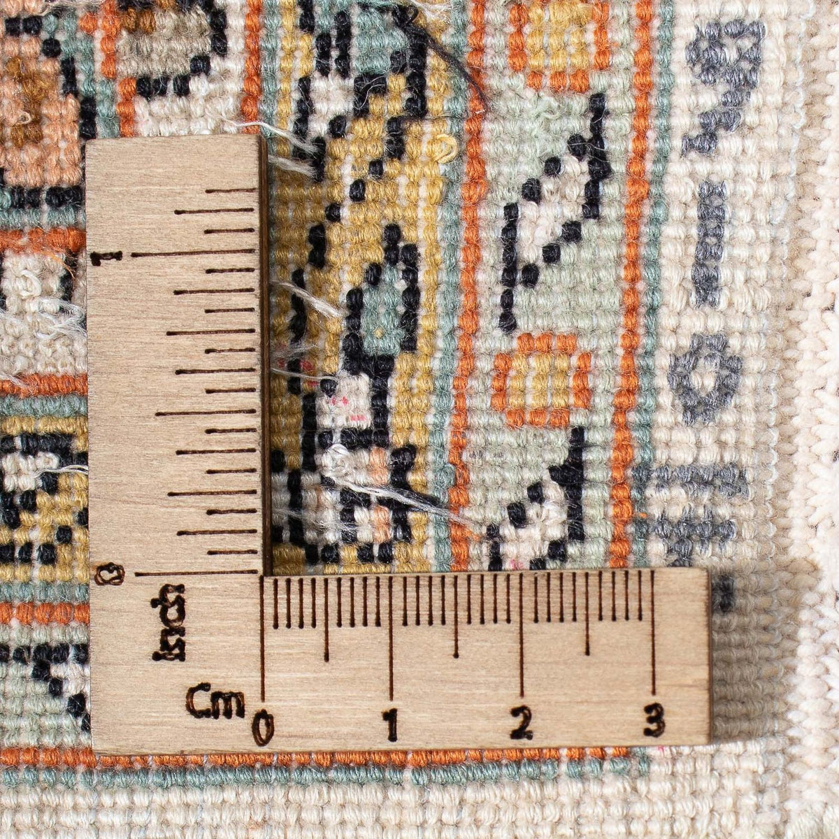 Tapis de couloir Tapis en soie - Soie du Cachemire - 316 x 81 cm - beige