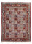 Tapis persan - Classique - 196 x 142 cm - rouge foncé