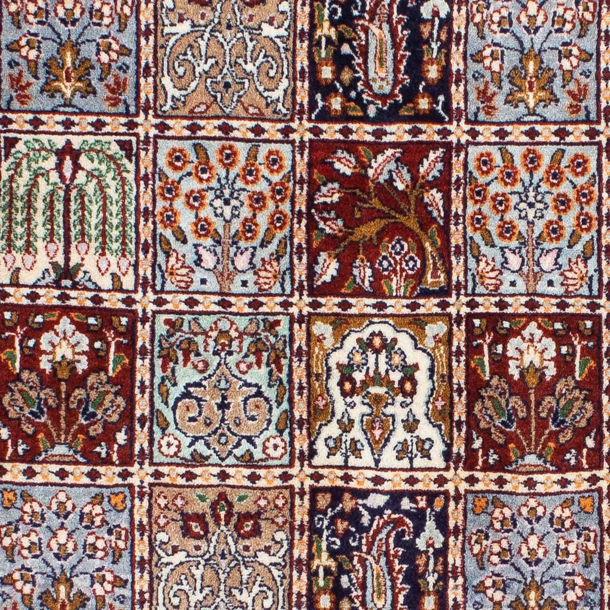 Tapis persan - Classique - 196 x 142 cm - rouge foncé