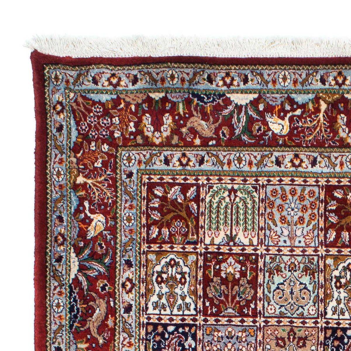 Tapis persan - Classique - 196 x 142 cm - rouge foncé