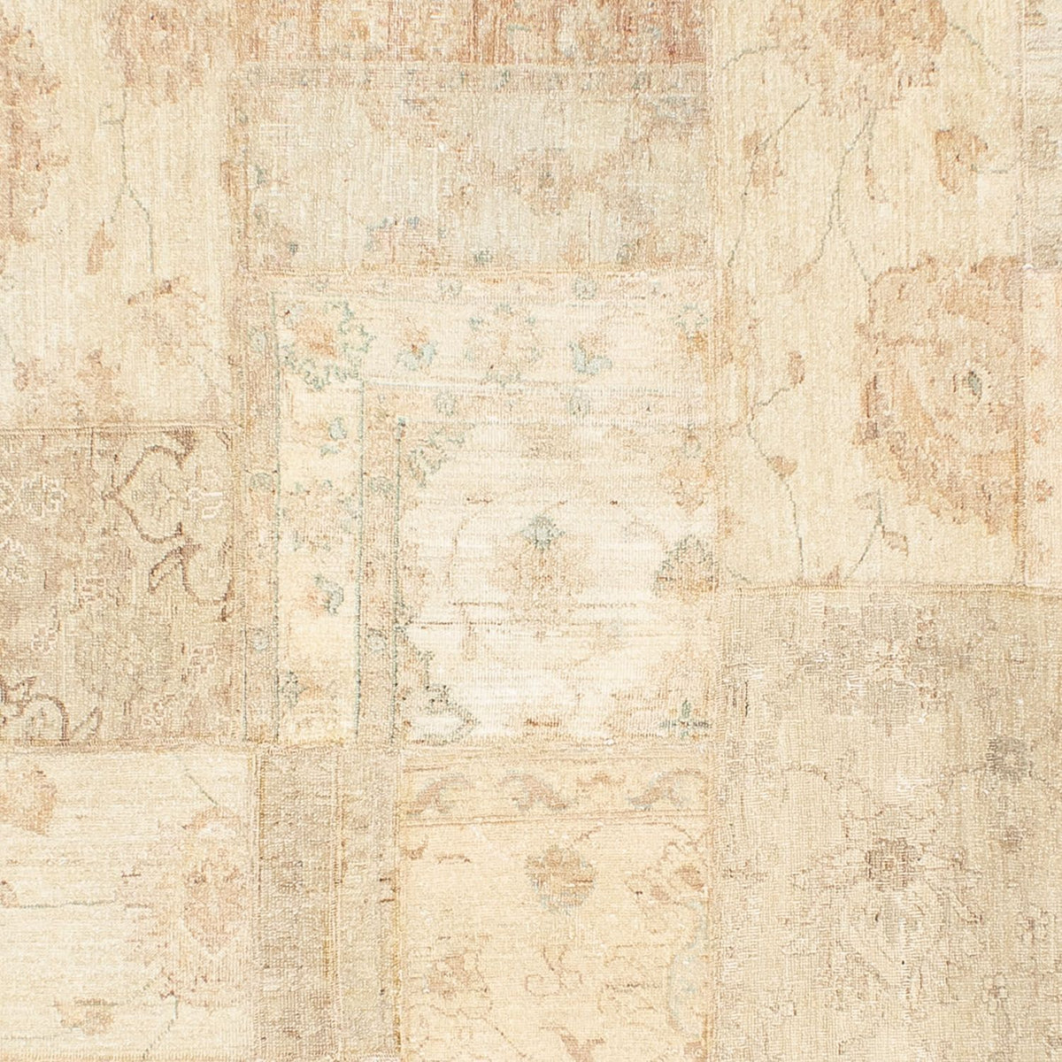Tapis patchwork - 299 x 236 cm - multicolore