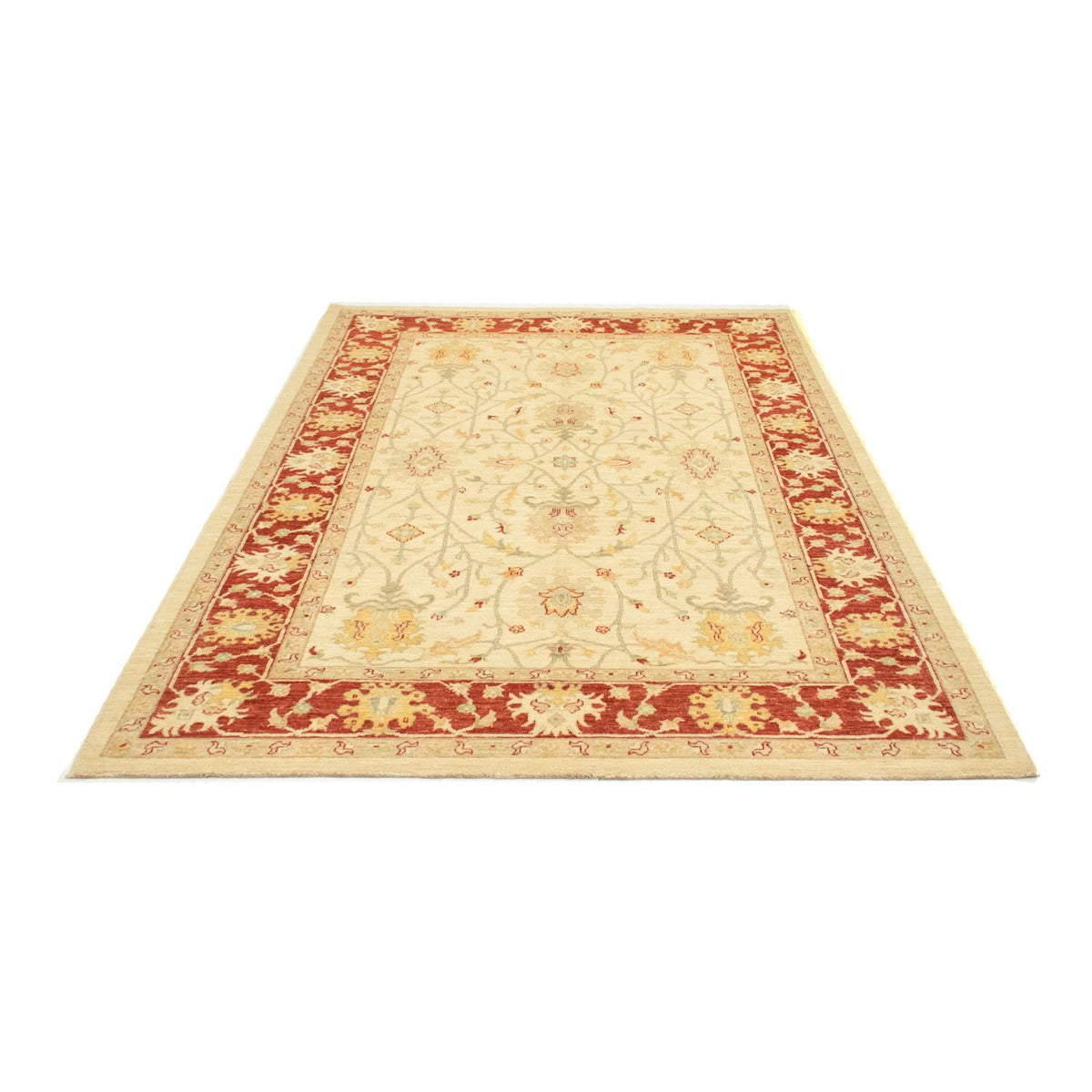 Tapis persan - Tabriz - 234 x 169 cm - beige