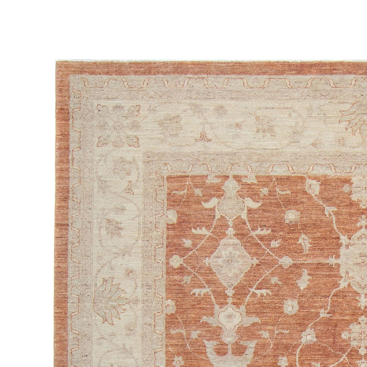 Tapis Ziegler - 345 x 252 cm - rouille