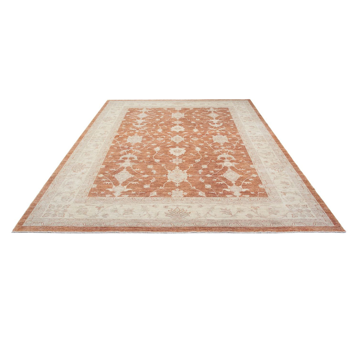 Tapis Ziegler - 345 x 252 cm - rouille
