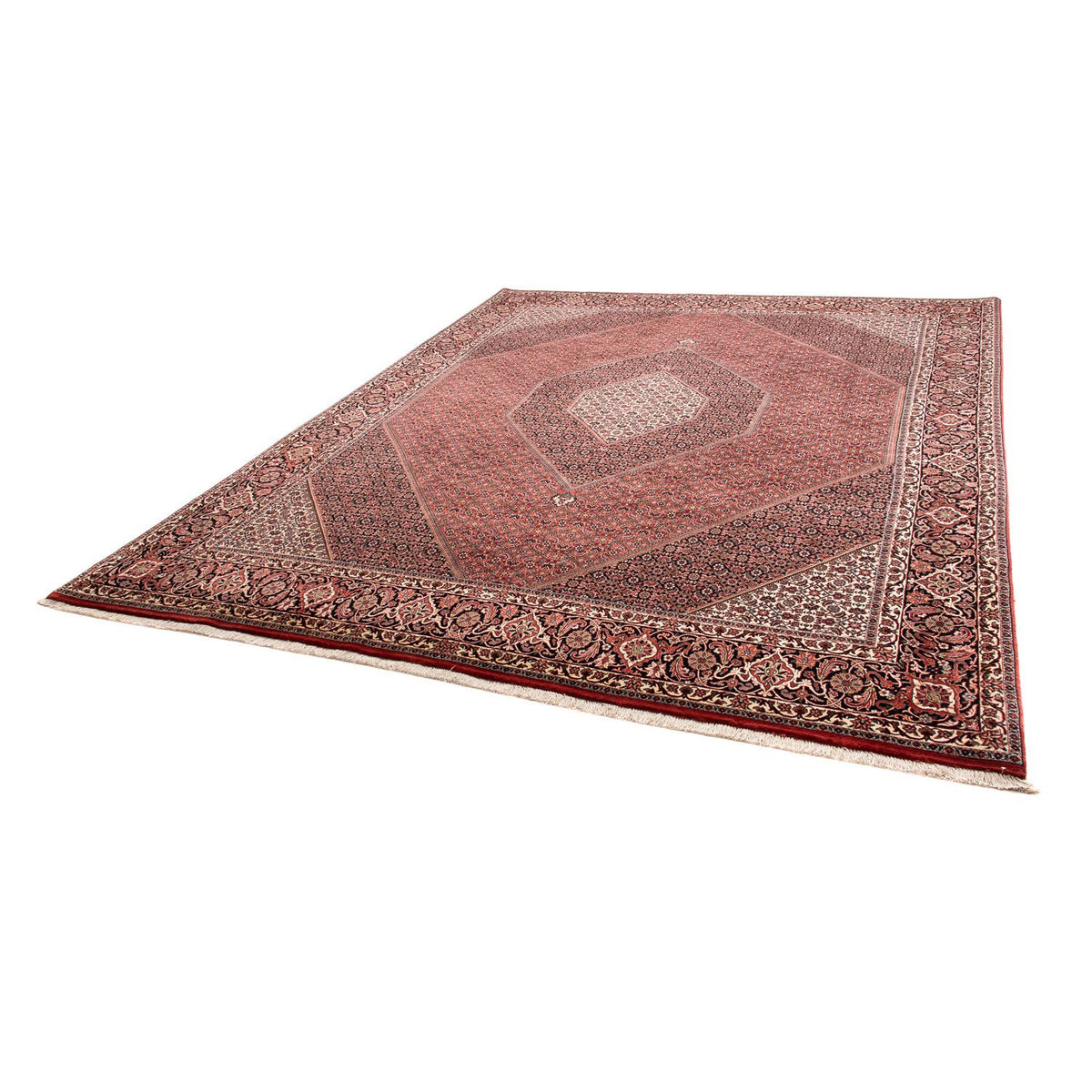 Tapis persan - Bidjar - 310 x 250 cm - rouge
