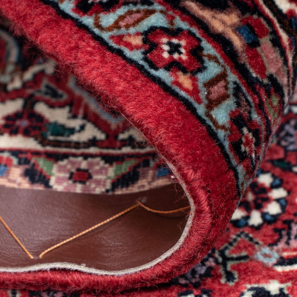 Tapis persan - Bidjar - 208 x 134 cm - rouge