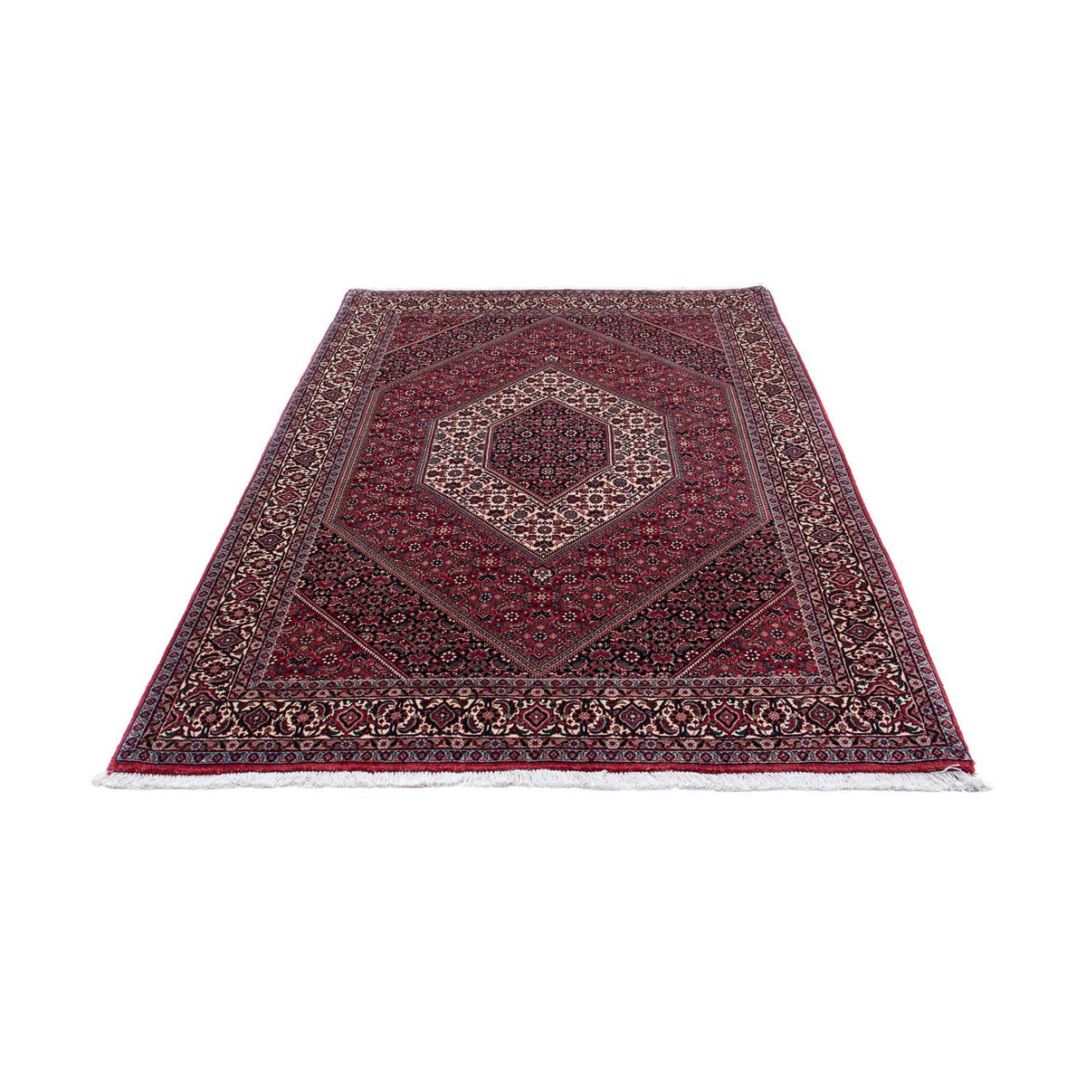 Tapis persan - Bidjar - 208 x 134 cm - rouge