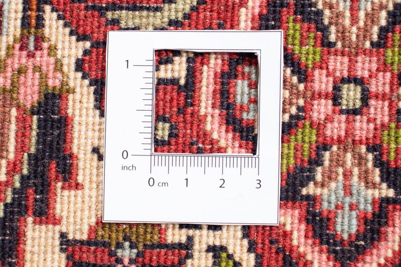 Tapis persan - Bidjar carré  - 208 x 200 cm - rouge clair