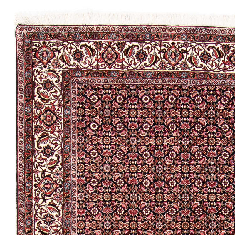 Tapis persan - Bidjar - 245 x 176 cm - rouge clair