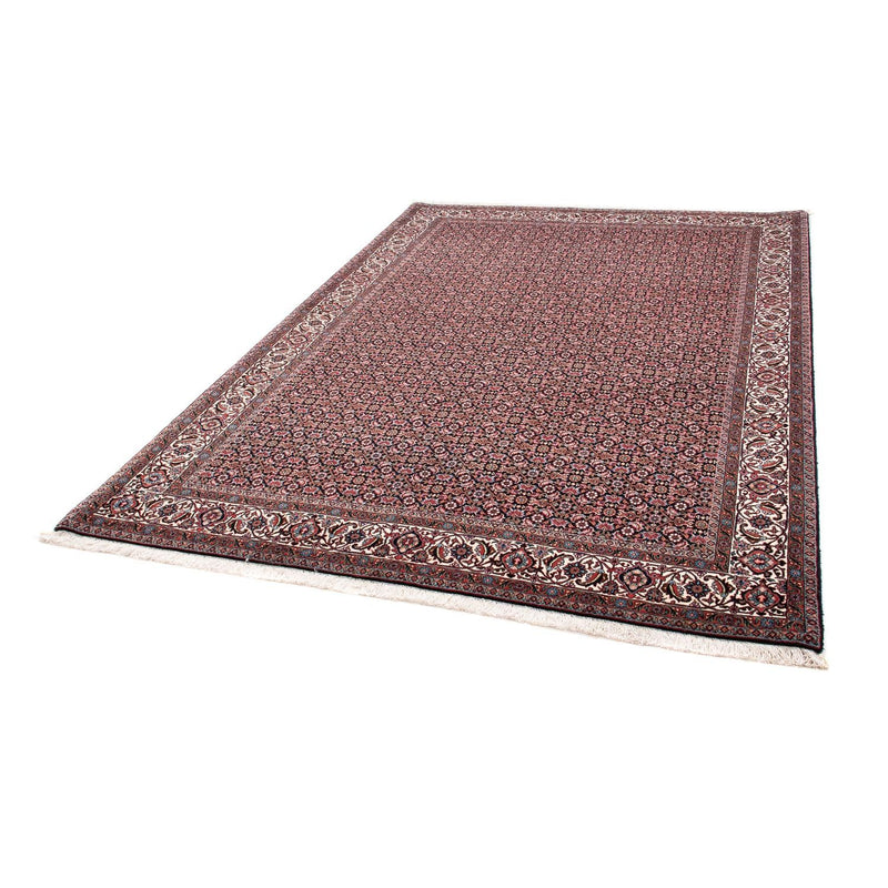 Tapis persan - Bidjar - 245 x 176 cm - rouge clair