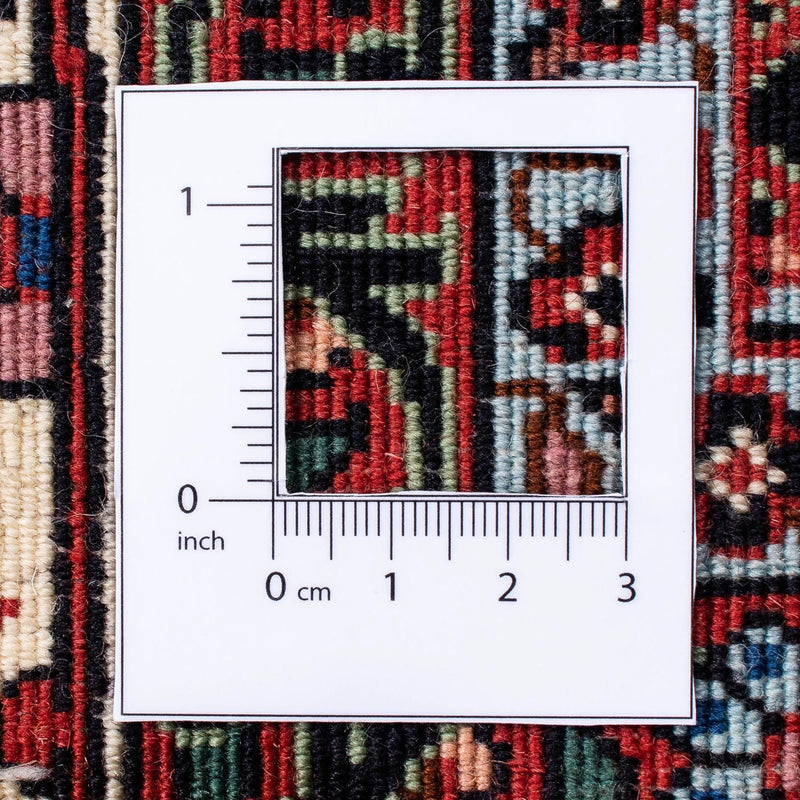 Tapis persan - Bidjar - 245 x 176 cm - rouge clair