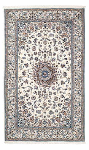 Tapis persan - Nain - Premium - 209 x 130 cm - beige