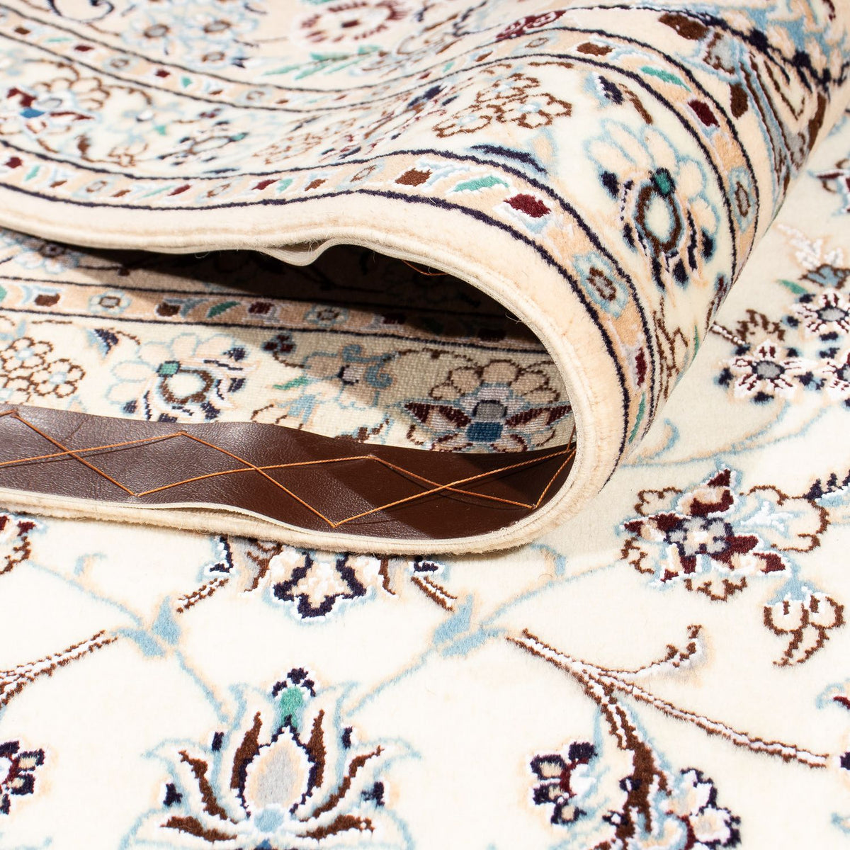 Tapis persan - Nain - Premium - 262 x 209 cm - beige