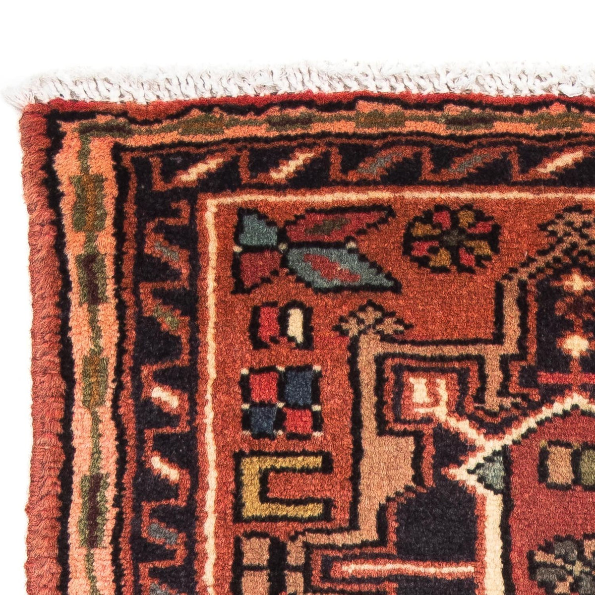 Tapis persan - Nomadic - 108 x 55 cm - marron