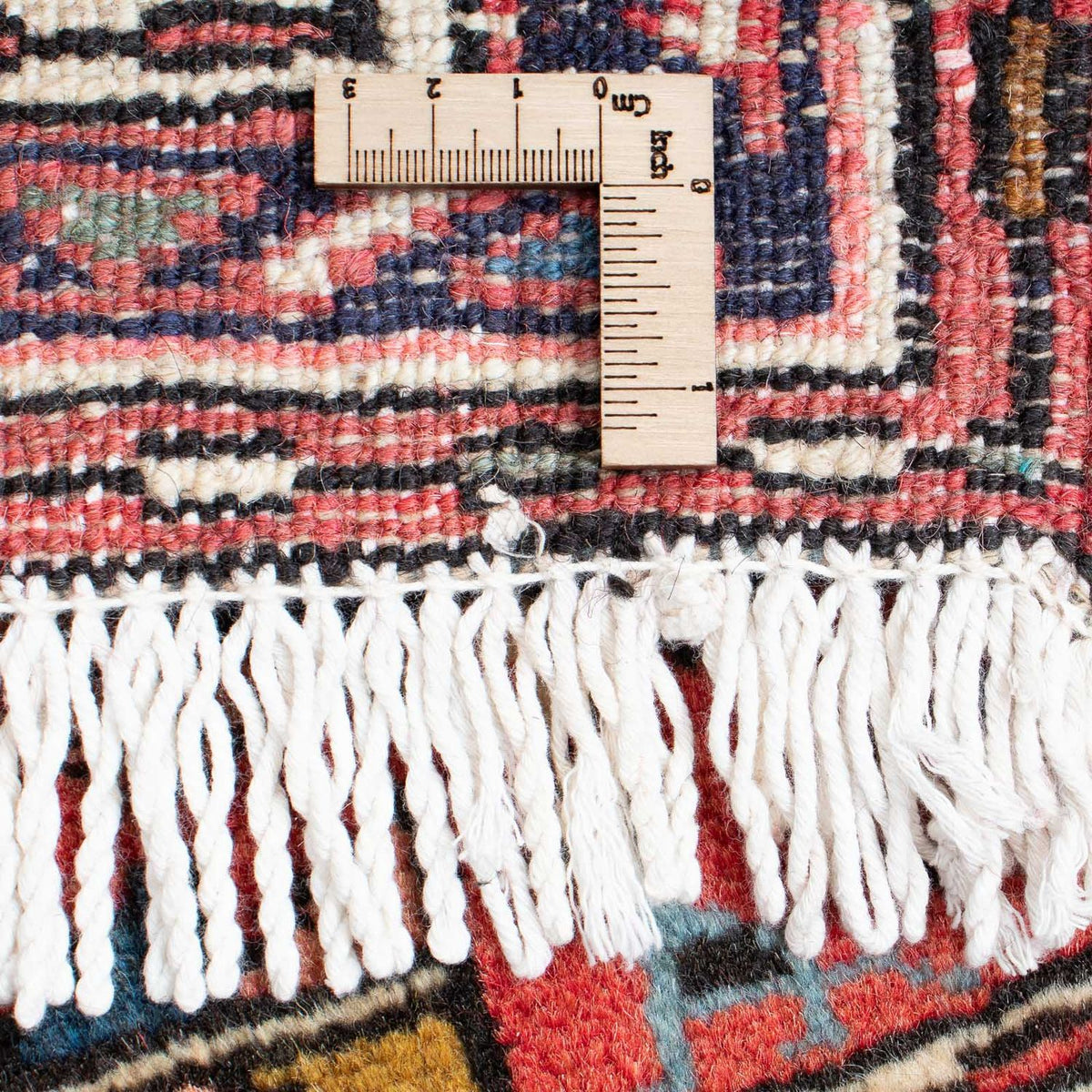 Tapis persan - Nomadic - 100 x 67 cm - rouge foncé