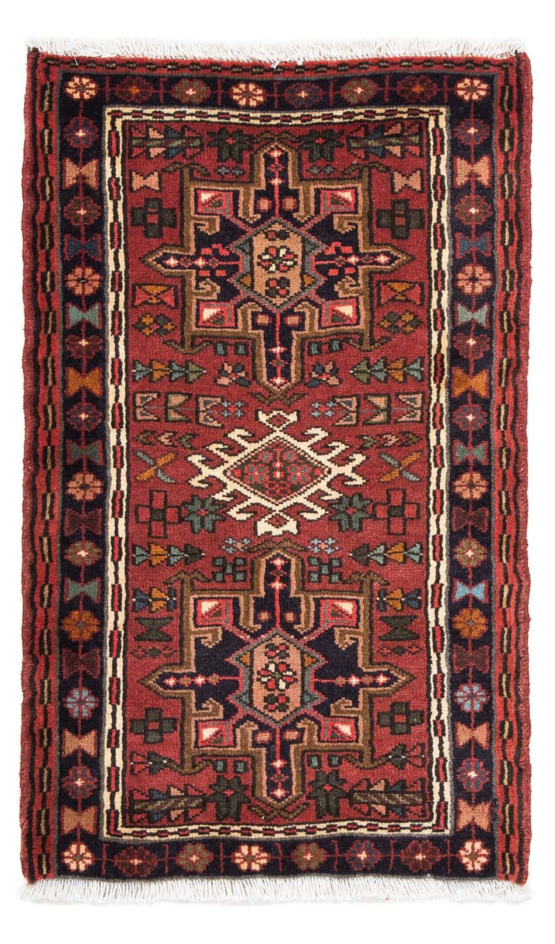 Tapis persan - Nomadic - 108 x 68 cm - marron