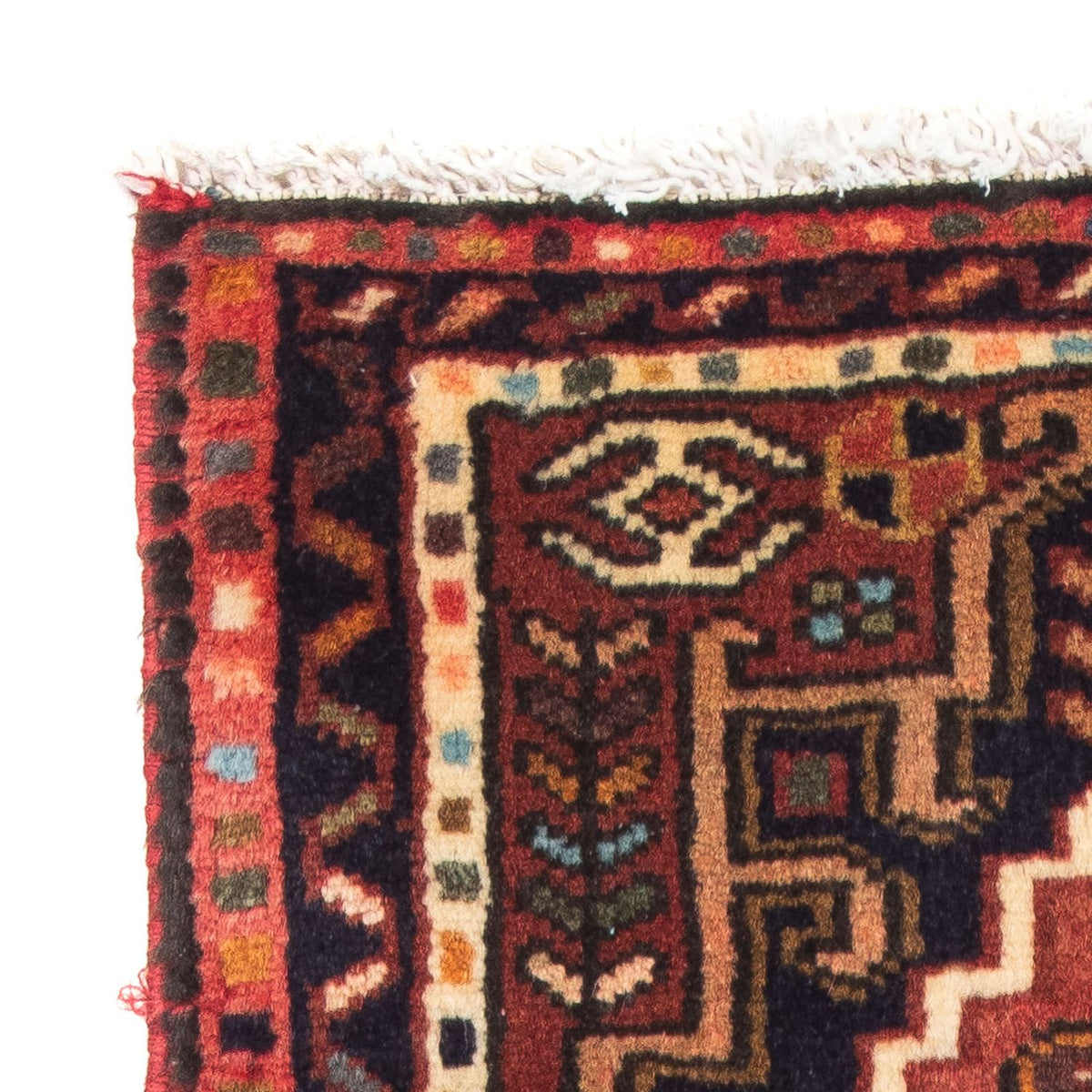 Tapis persan - Nomadic - 105 x 54 cm - marron