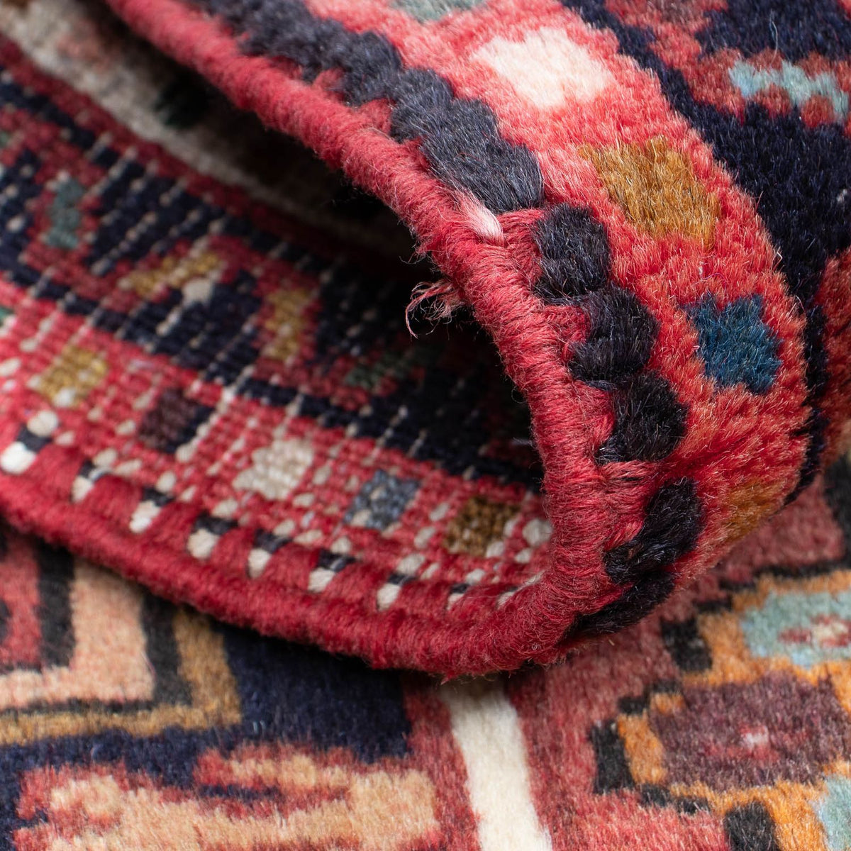 Tapis persan - Nomadic - 105 x 54 cm - marron