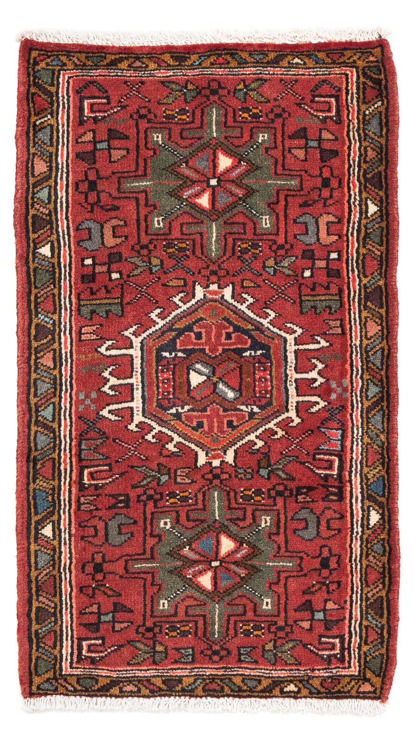 Tapis persan - Nomadic - 105 x 60 cm - rouge foncé
