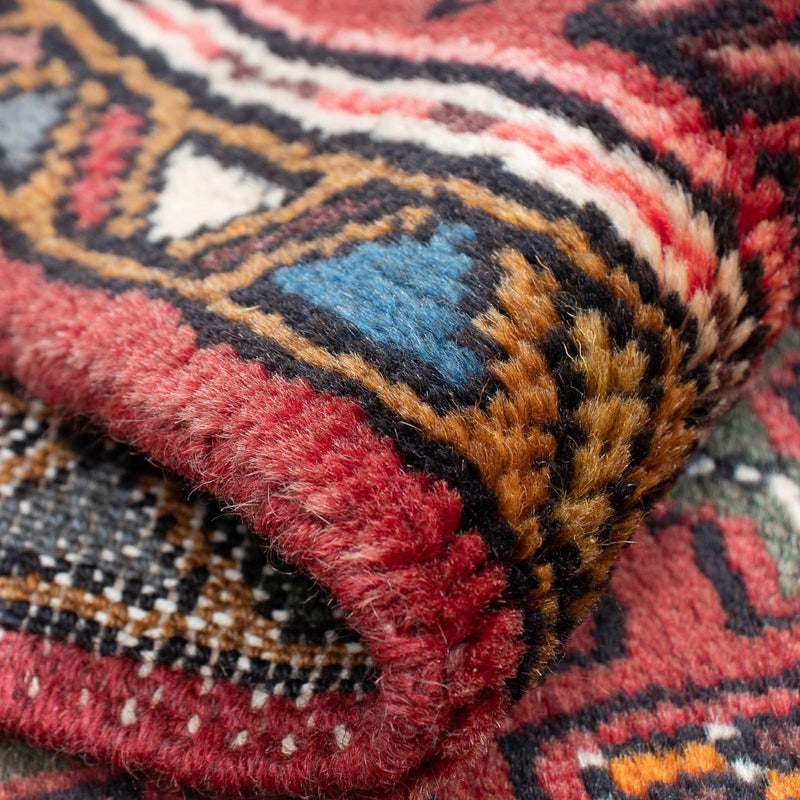 Tapis persan - Nomadic - 105 x 60 cm - rouge foncé