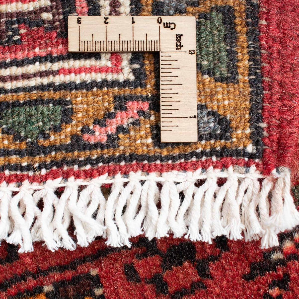 Tapis persan - Nomadic - 105 x 60 cm - rouge foncé