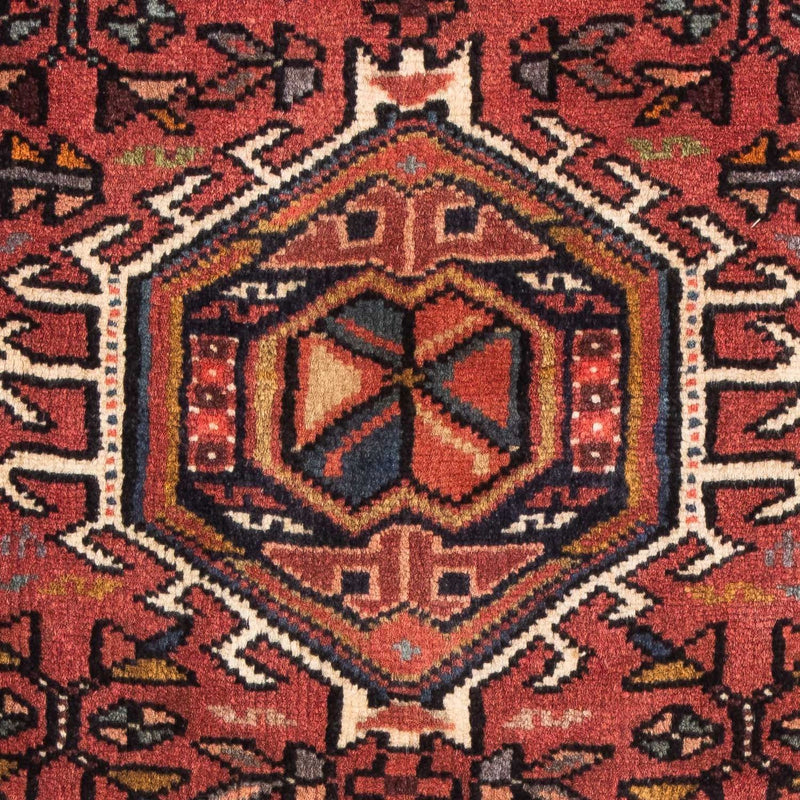 Tapis persan - Nomadic - 110 x 77 cm - rouge foncé