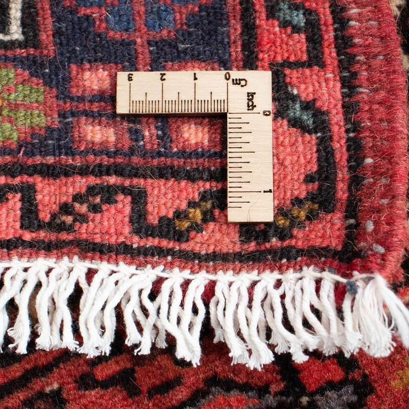 Tapis persan - Nomadic - 110 x 77 cm - rouge foncé