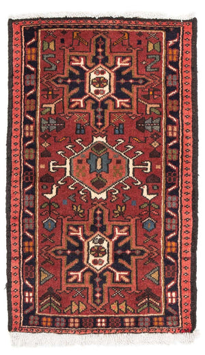 Tapis persan - Nomadic - 95 x 57 cm - rouille