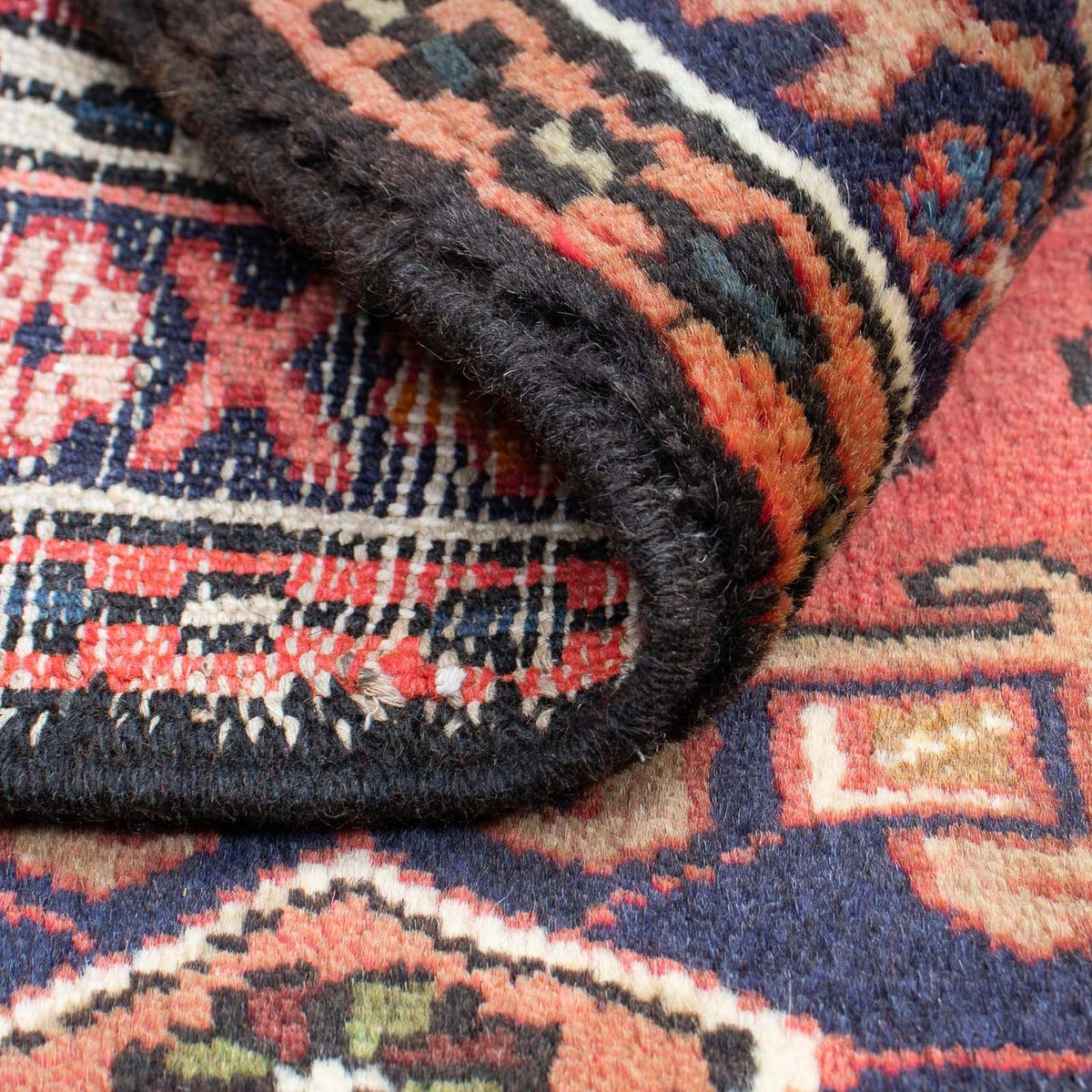 Tapis persan - Nomadic - 98 x 70 cm - rouille