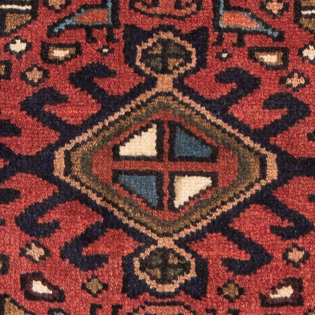 Tapis persan - Nomadic - 100 x 67 cm - rouge foncé