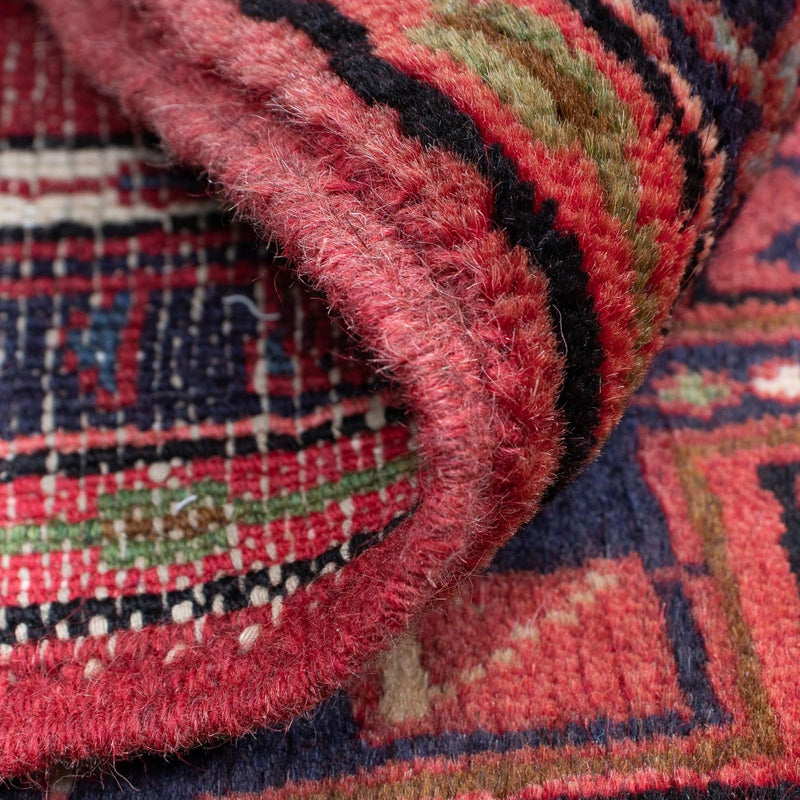 Tapis persan - Nomadic - 98 x 70 cm - rouge foncé