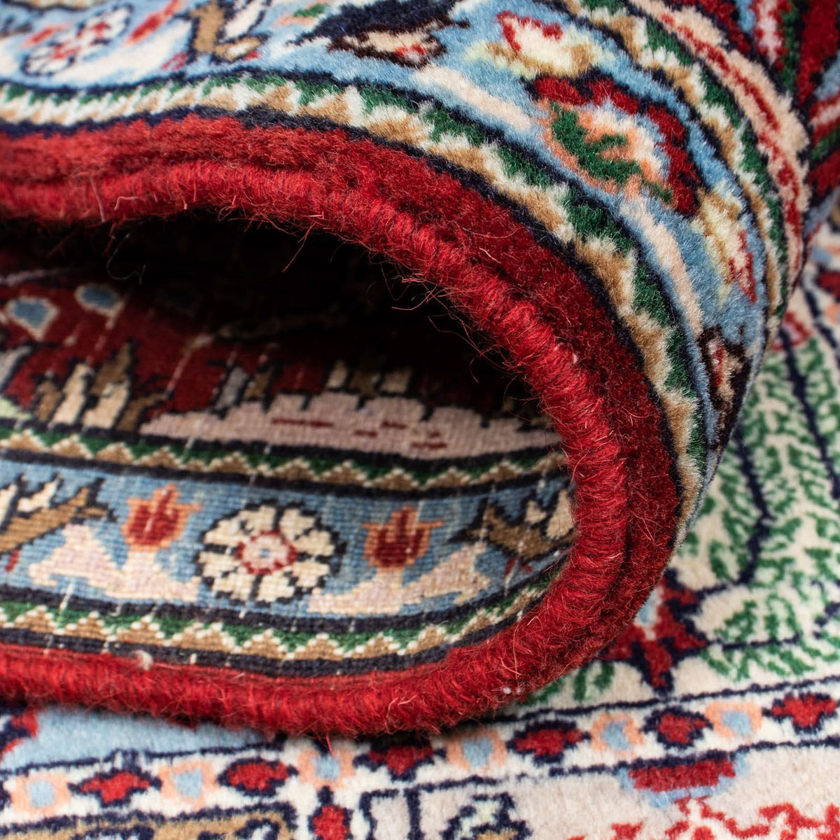 Tapis persan - Classique - 196 x 149 cm - rouge foncé