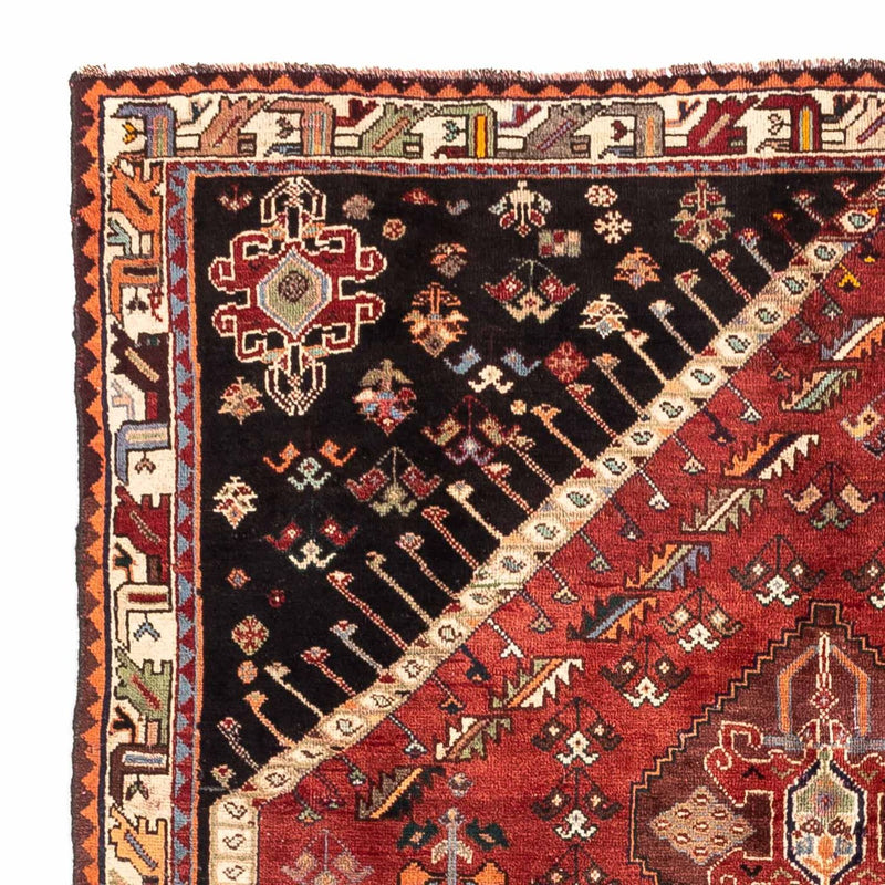 Tapis persan - Nomadic - 265 x 168 cm - rouge foncé