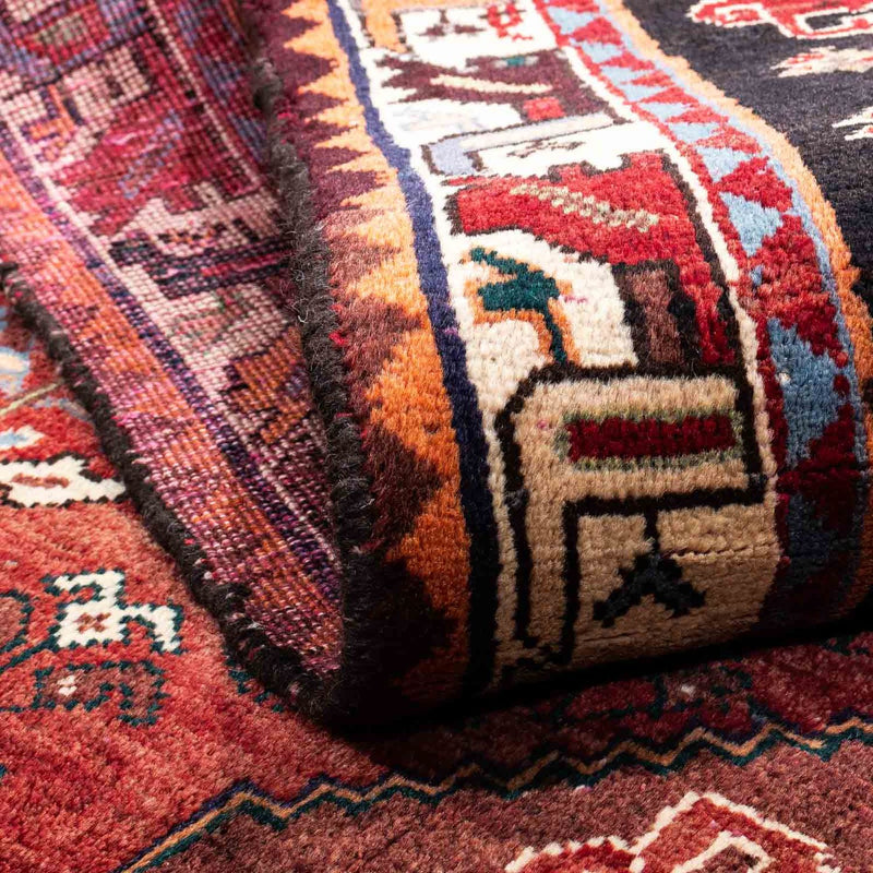 Tapis persan - Nomadic - 265 x 168 cm - rouge foncé