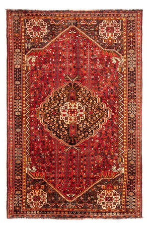 Tapis persan - Nomadic - 250 x 160 cm - rouge foncé