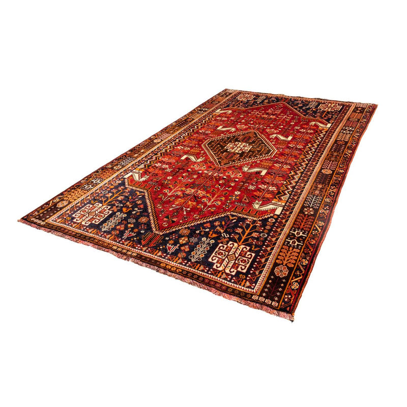 Tapis persan - Nomadic - 278 x 165 cm - rouge foncé