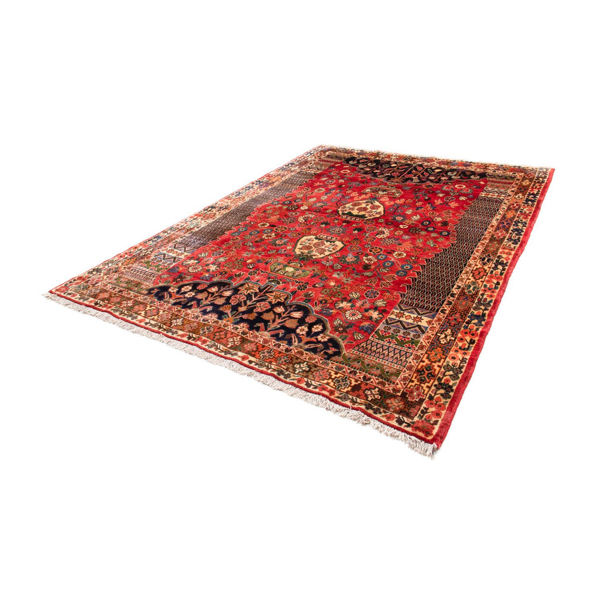 Tapis persan - Nomadic - 274 x 203 cm - rouge