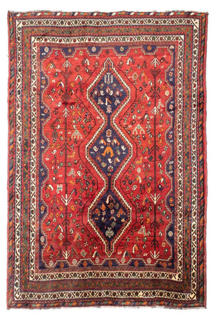 Tapis persan - Nomadic - 290 x 208 cm - rouge