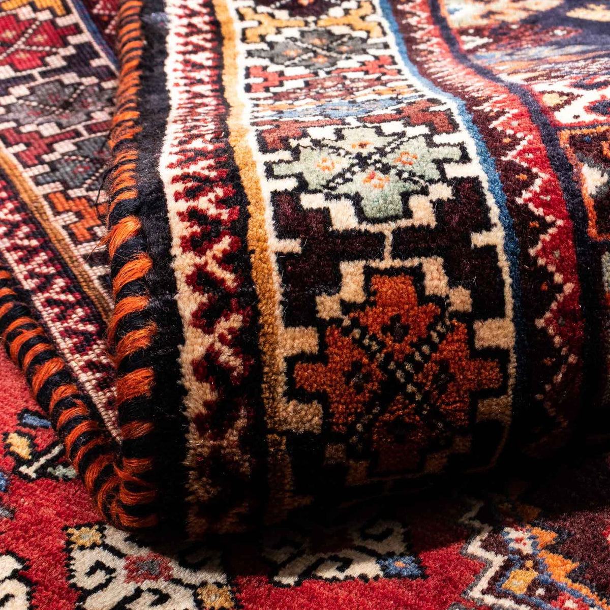 Tapis persan - Nomadic - 265 x 170 cm - rouge