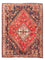 Tapis persan - Nomadic - 150 x 120 cm - rouge foncé